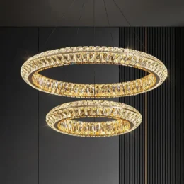 Luxury Crystal Ceiling Pendant Lights Home Villa Living Dining Room Lighting Decoration Chandelier Indoor Hanging Lights Fixture39